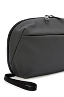 D-Pack Men's Grey Fabric Handbag | Derimod