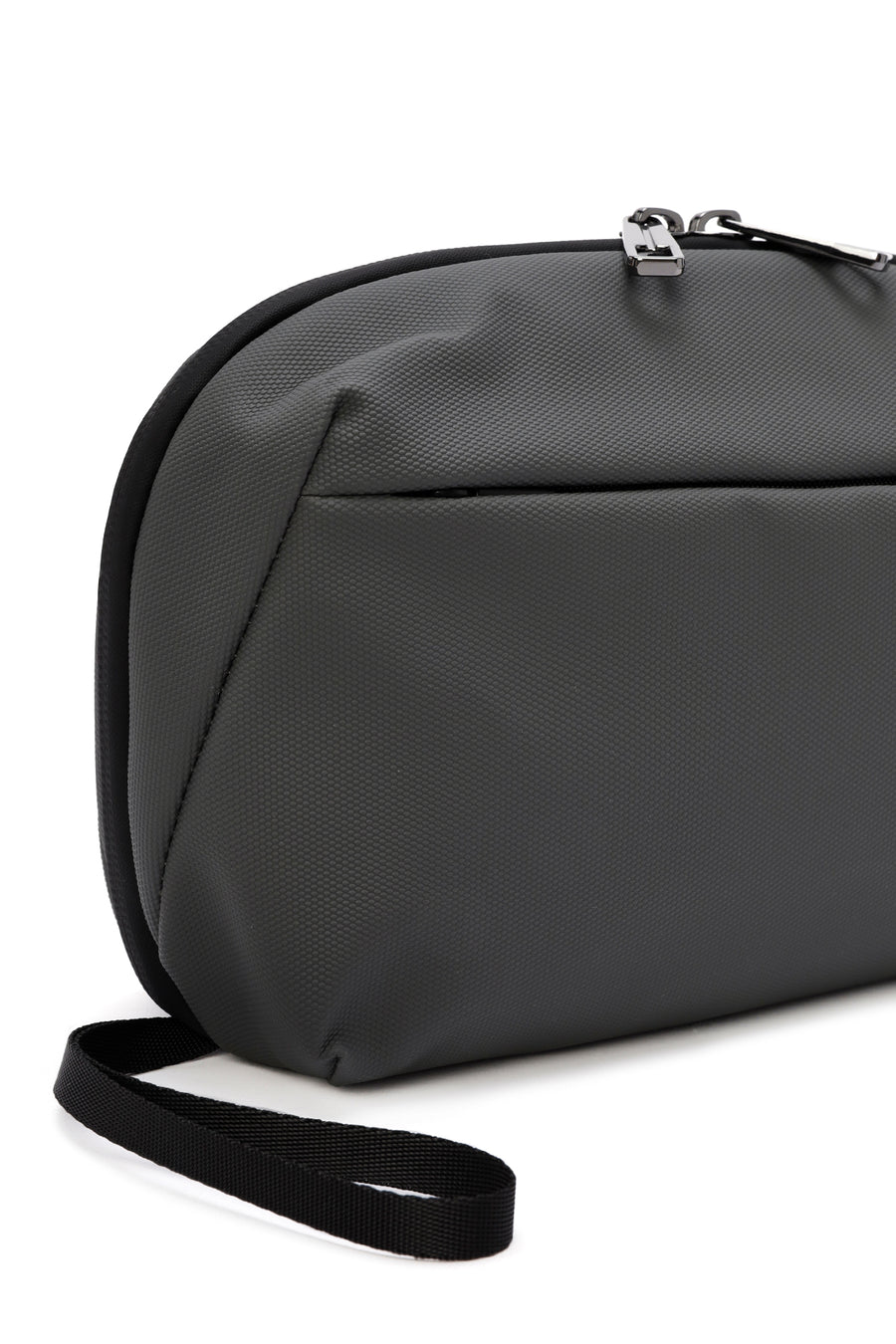 D-Pack Men's Grey Fabric Handbag