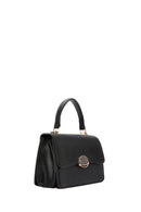 Women's Black Long Strap Printed Classic Crossbody Bag | Derimod