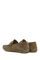 Derimod Fly Men's Mink Suede Leather Casual Loafer | Derimod