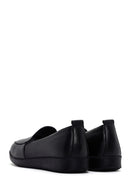 Women's Black Leather Comfort Shoes | Derimod