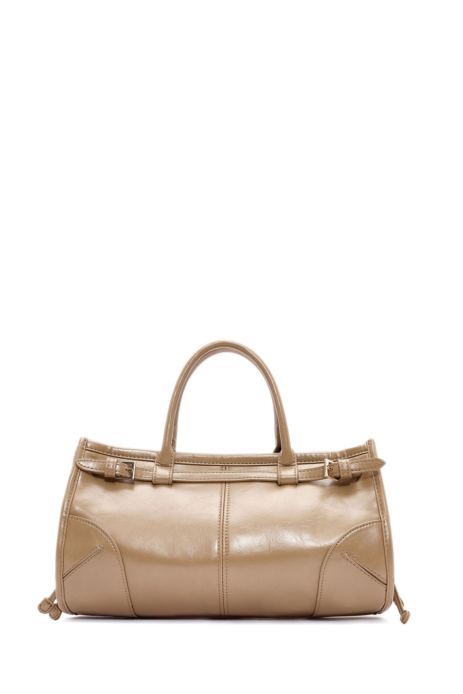 Women's Beige Long Strap Shoulder Bag