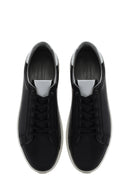 Men's Black Lace-up Leather Sneaker | Derimod