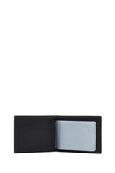 Men's Black Leather Wallet | Derimod