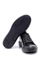 Men's Leather Printed Sneaker | Derimod