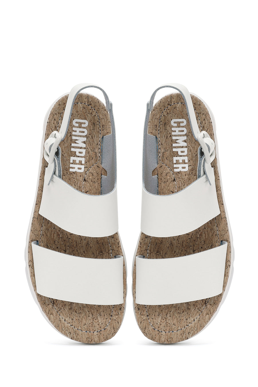 Camper Women's White Oruga Sandals