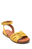 Kadın Casual Deri Sandalet | Derimod