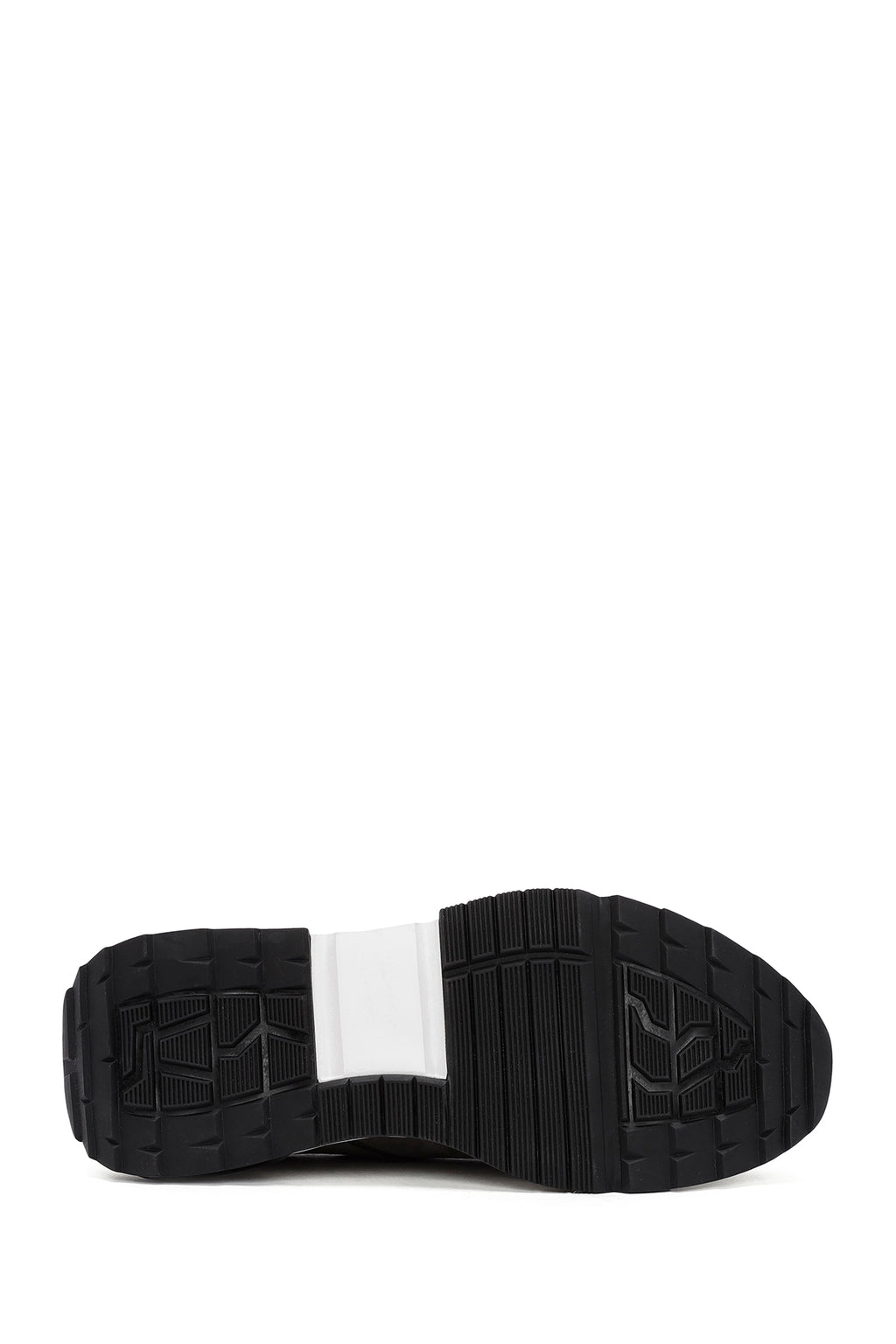 Erkek Gri Bağcıklı Nubuk Deri Casual Sneaker
