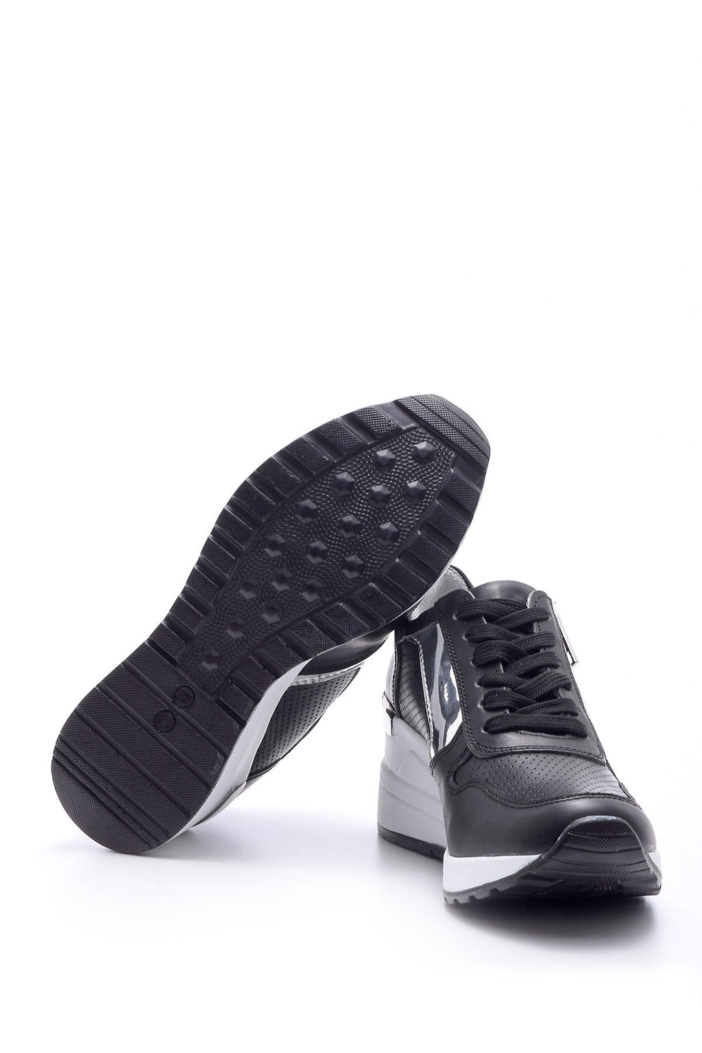 Kadın Fermuar Detaylı Sneaker