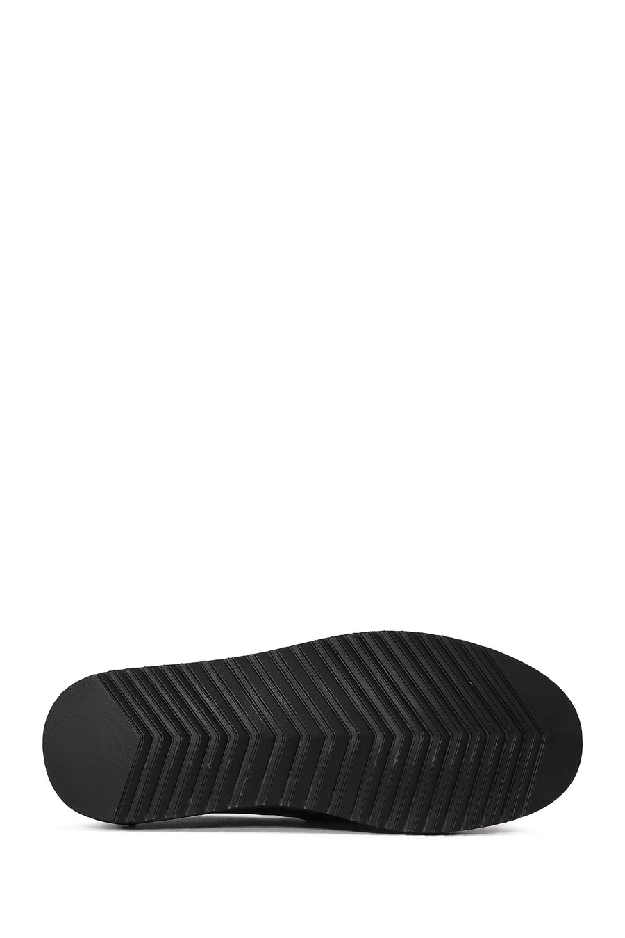 Men's Black Leather Casual Loafer