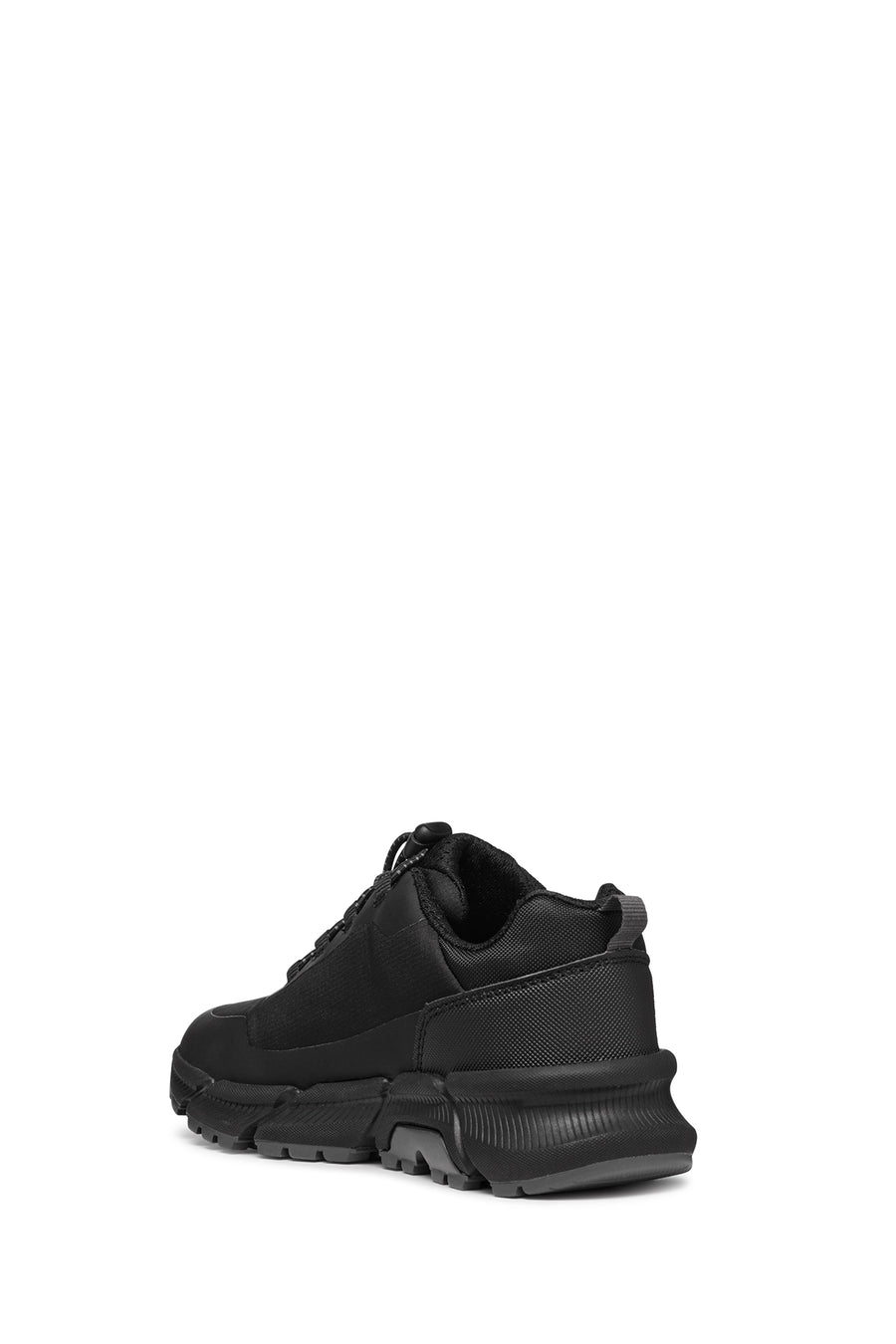 Geox Boy Black Flexyper Plus Abx Laced Waterproof Sneaker