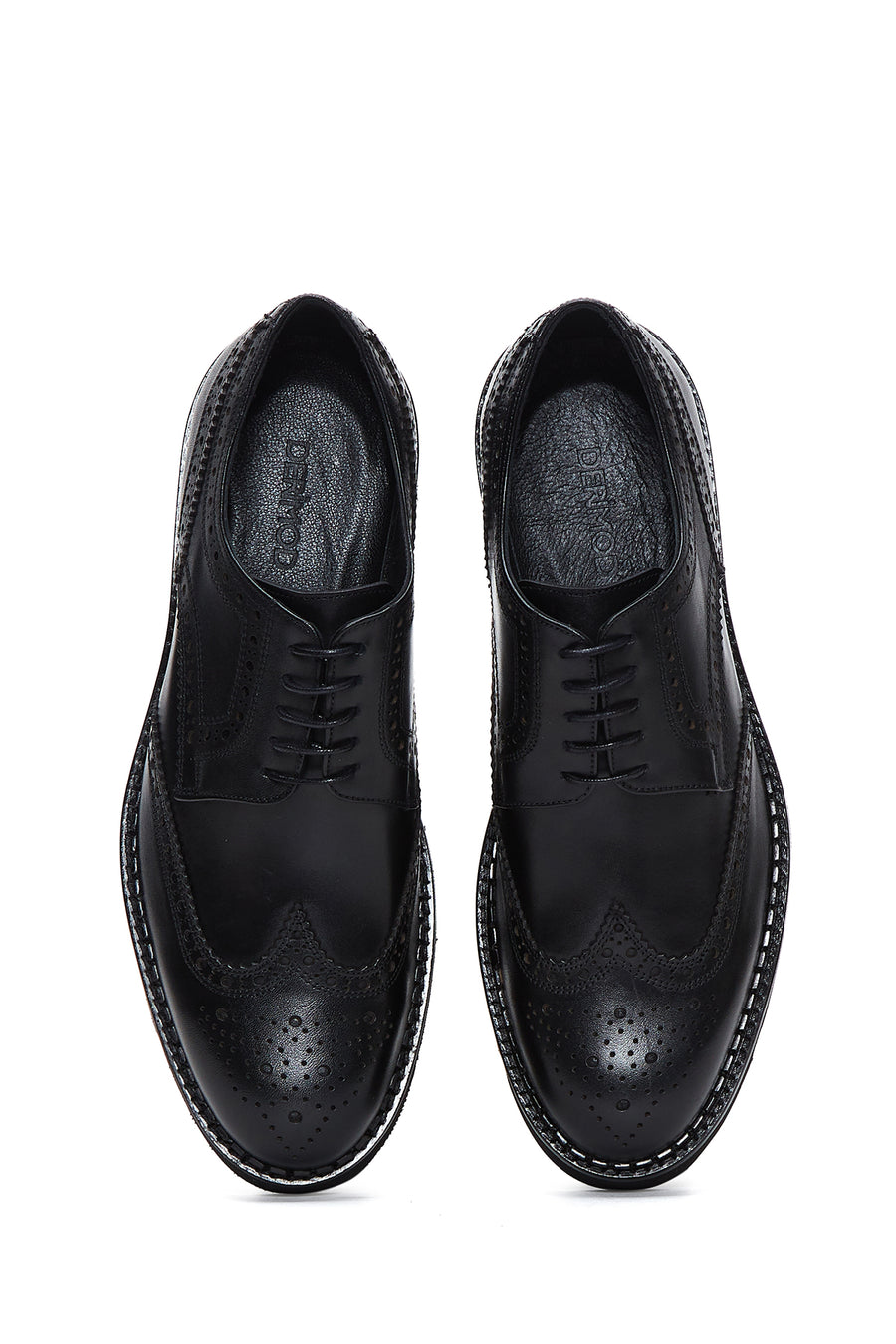 Men's Patterned Leather Casual Shoes