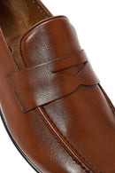 Men's Tan Leather Classic Shoes | Derimod