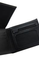 Men's Black Leather Wallet | Derimod