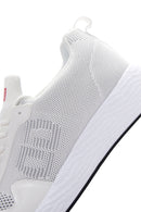 Derimod Zero Men's White Lace-Up Thick Sole Sneaker | Derimod