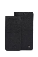 Men's Black Leather Wallet | Derimod