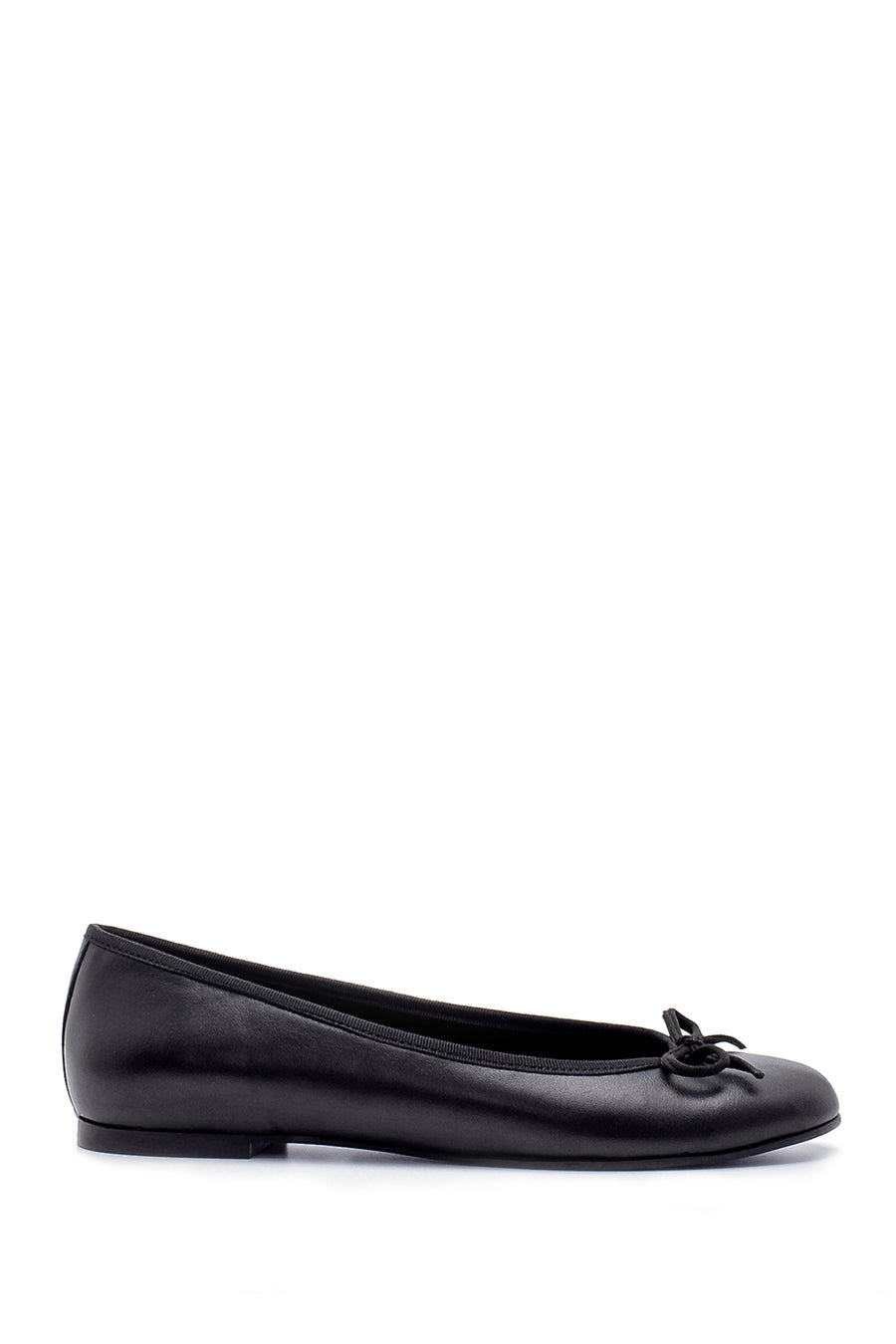 Women's Leather Ballerinas 20WFD137018 | Derimod