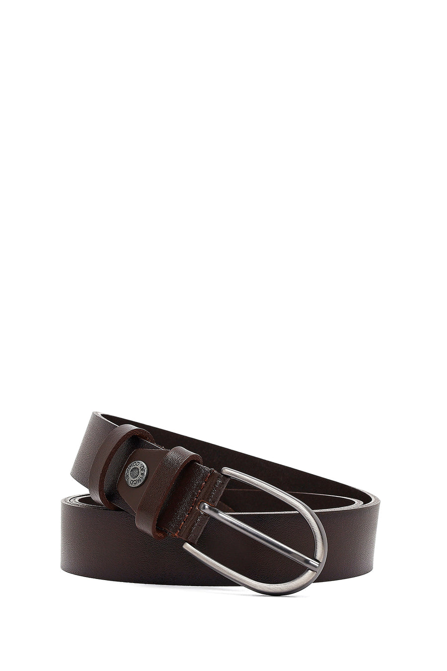 Male Brown Leather Belt 000A2D1307018 | Derimod