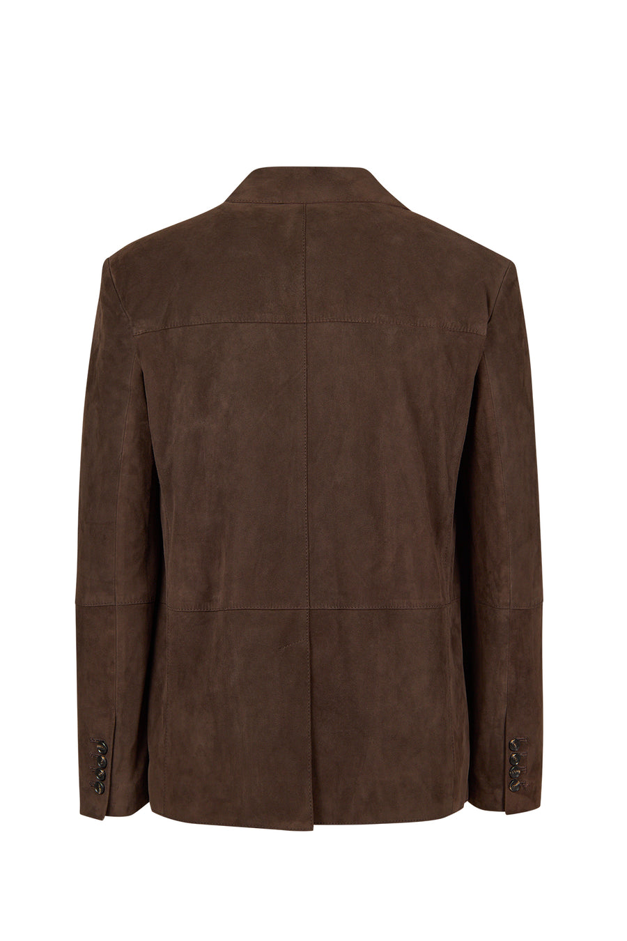 Rodrygo Men's Brown Blazer Suede Leather Jacket