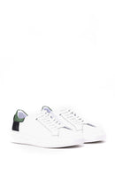 Men's Back Detailed Leather Sneaker | Derimod