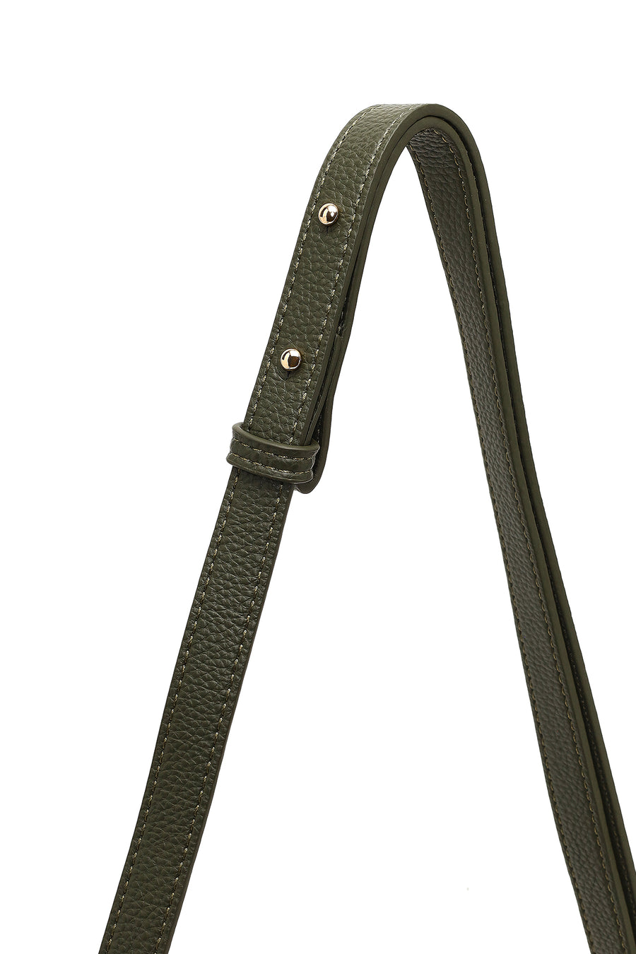 Woman Green Long-Strap Suede Crossbody Bag