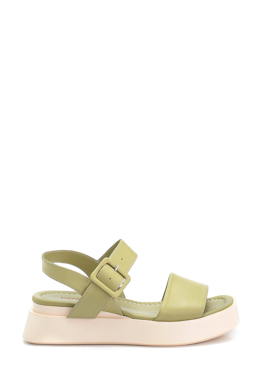 Kadın Casual Deri Sandalet 21SFD141018 | Derimod
