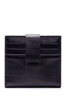 Men's Black Leather Wallet | Derimod