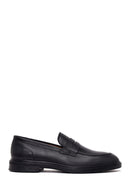 Erkek Siyah Deri Casual Loafer | Derimod