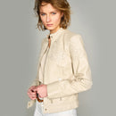 Diana-2 Women's Leather Jacket | Derimod