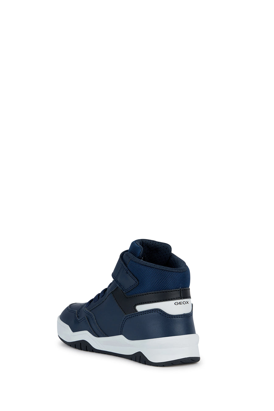 Geox Boys Navy Blue Perth Lace-Up Ankle Sneakers