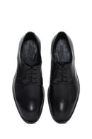 Men's Black Leather Classic Shoes | Derimod