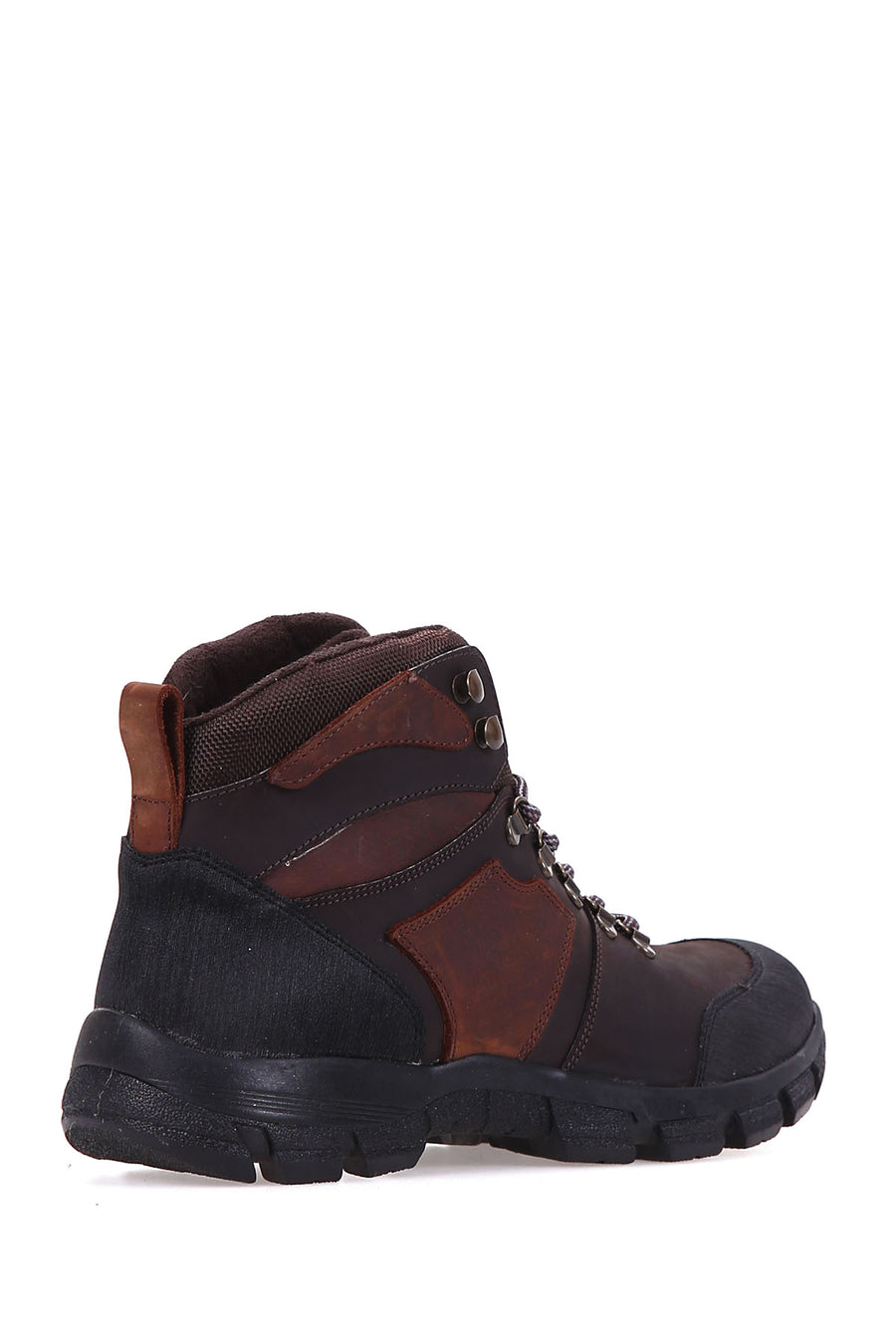 Lace-Up Men's Leather Boots