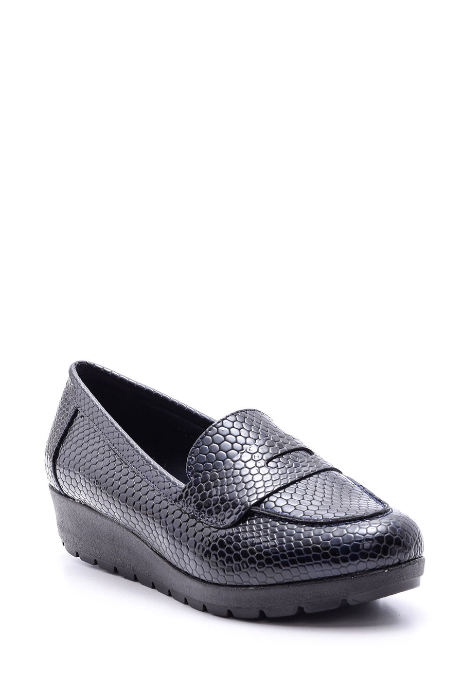 Women's Snakeskin Patterned Shoes 19WFE190740 | Derimod