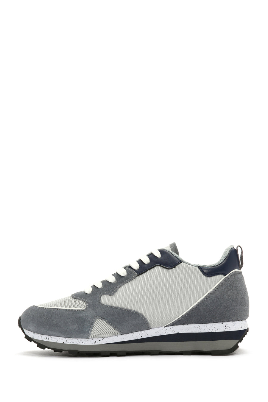 Alberto Guardiani Men's Gray Black Wen Thick Soled Sneaker