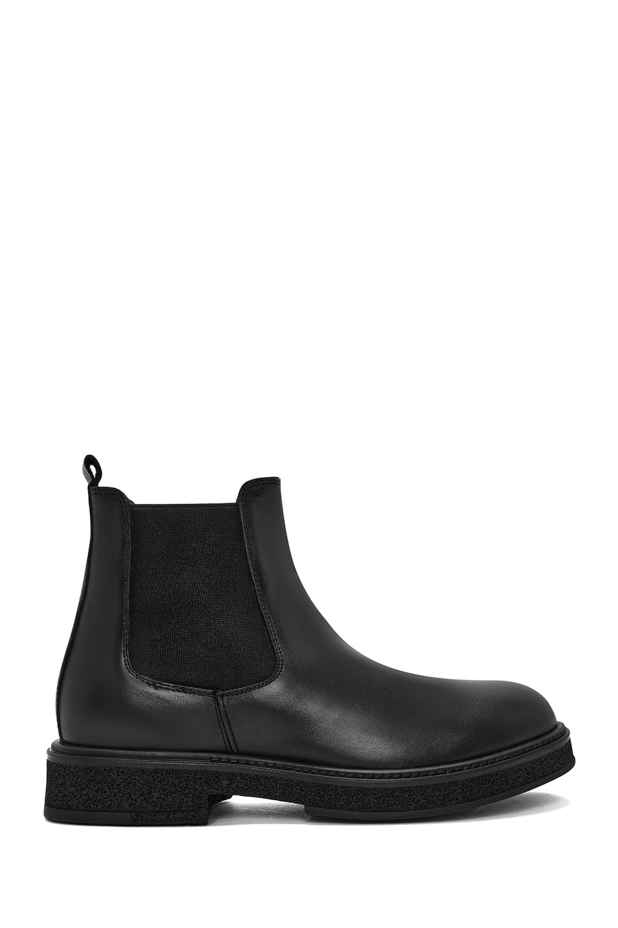 
Men's Black Leather Chelsea Boot
 24WFD724118 | Derimod