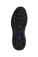 Geox Erkek Siyah Spherica Ec2 Bağcıklı Deri Casual Sneaker | Derimod