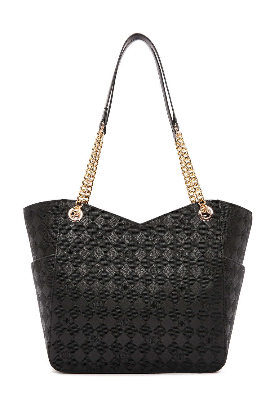 Women's Black Printed Shoulder Bag