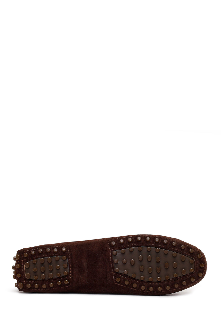 Woman Brown Tassel Suede Loafer