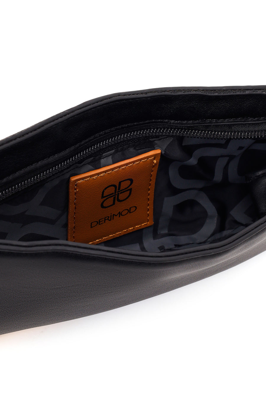 Woman Black Mini Clutch Bag