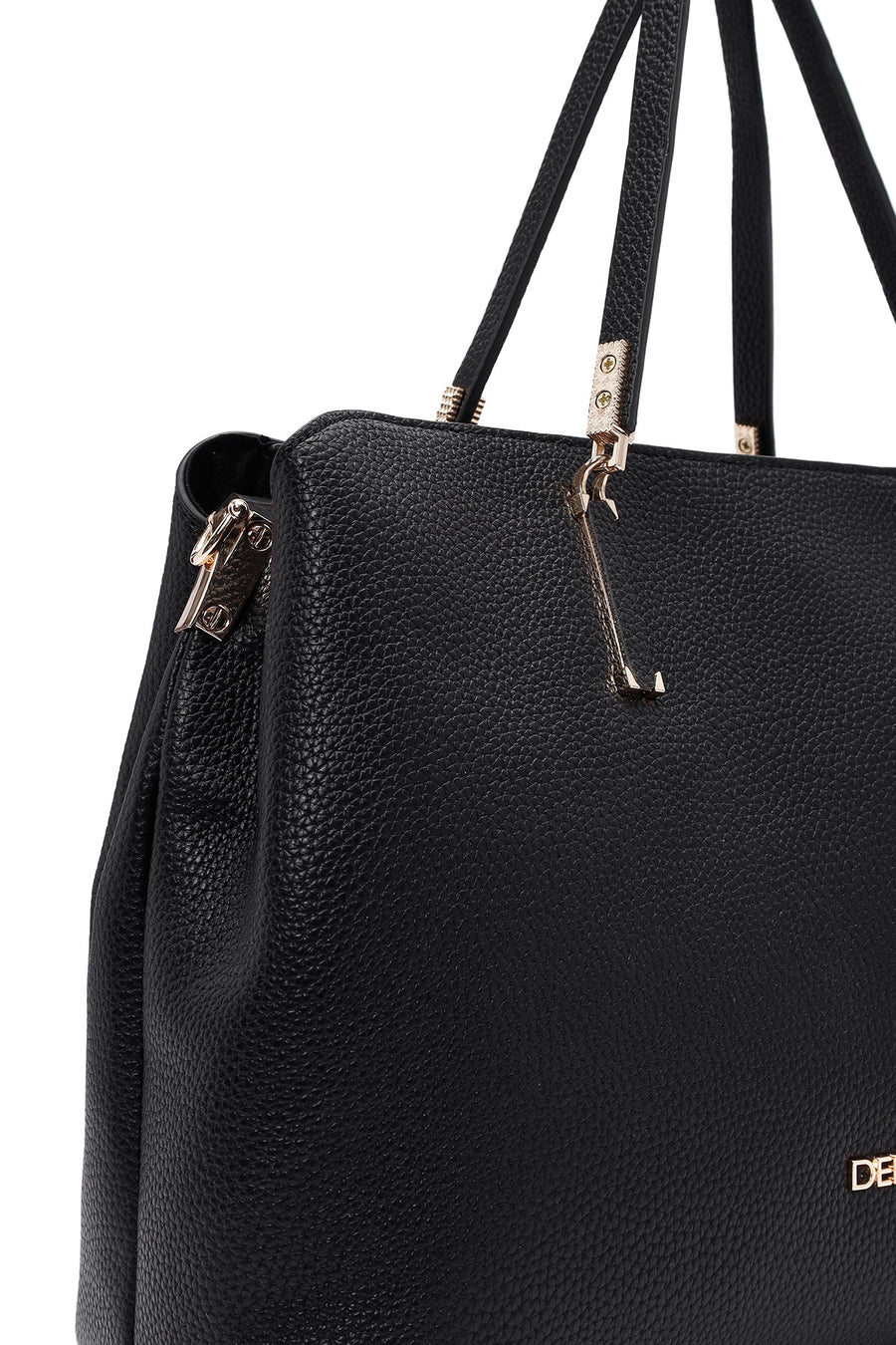 Women's Black Long Strap Shoulder Bag