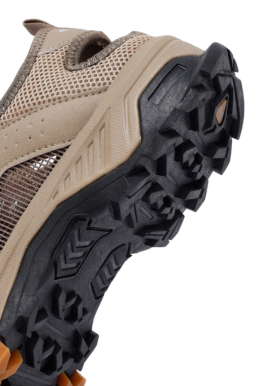 Men's Beige Leather Casual Shoes