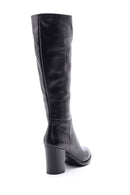 Women's Leather Heeled Boots | Derimod