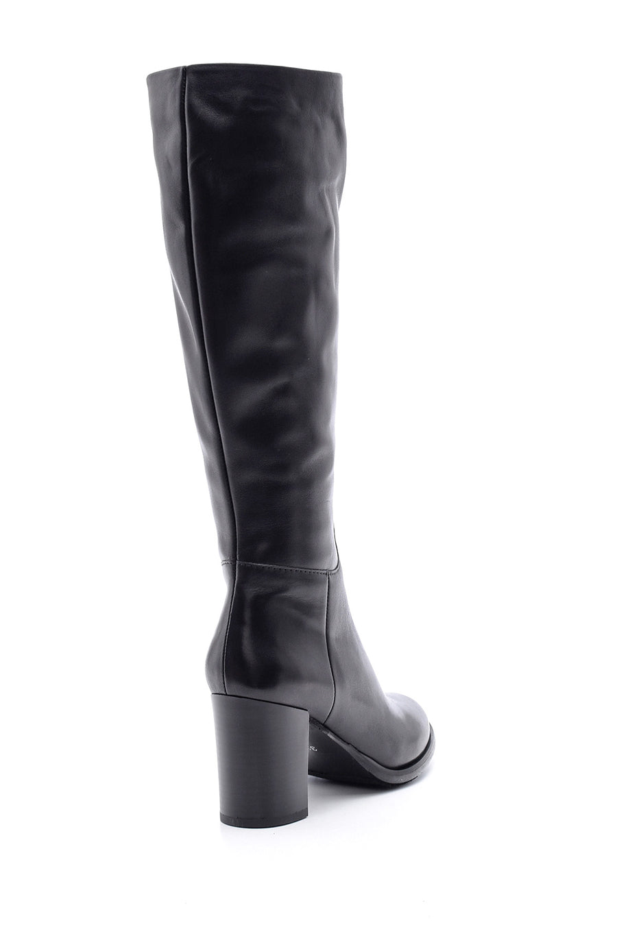 Women's Leather Heeled Boots