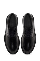 Male Black Lace-Up Leather Casual Shoes | Derimod