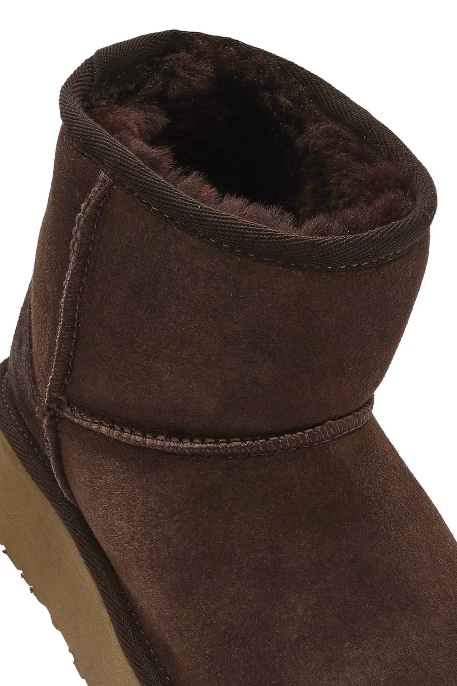 Women's Brown Thick Sole Suede Leather Boots