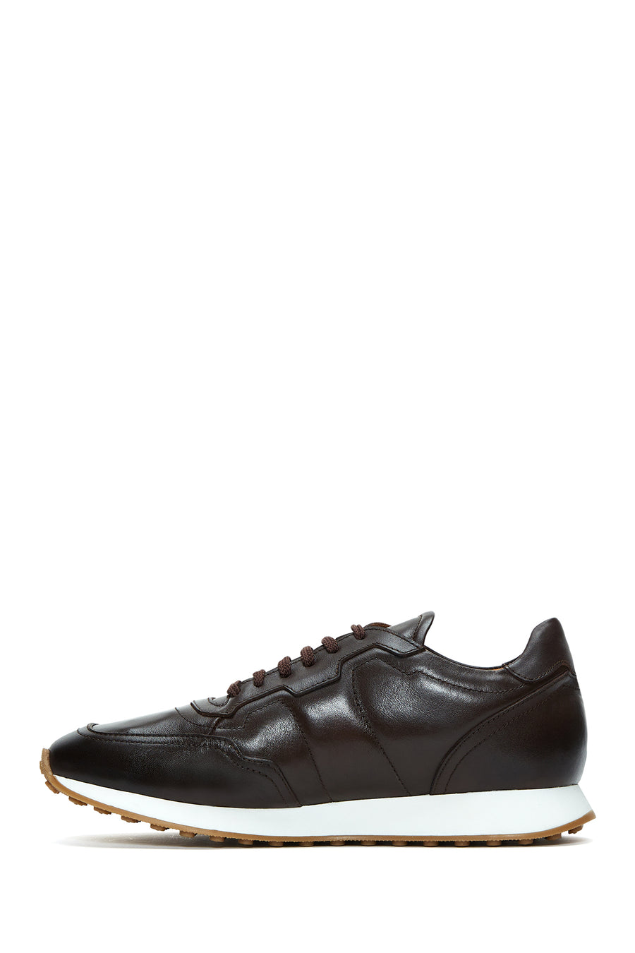 Men's Brown Leather Sneaker
