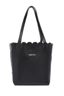 Women's Black Faux Leather Shoulder Bag | Derimod