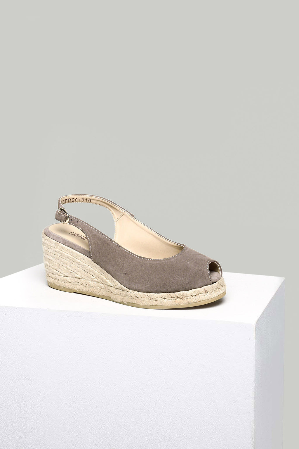 Dolgu Topuk Süet Kadın Espadril