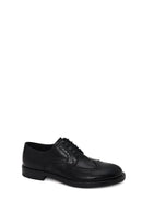 Male Black Lace-up Leather Casual Shoes | Derimod