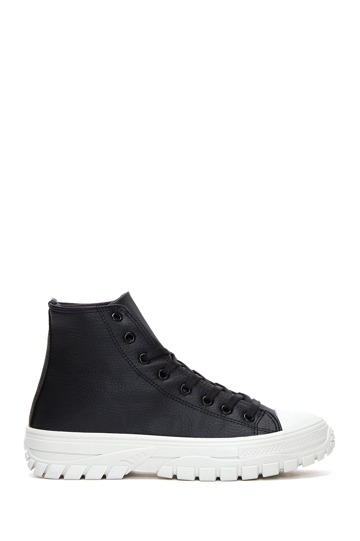 Women's Black High Top Sneaker 22WFE2633FT | Derimod